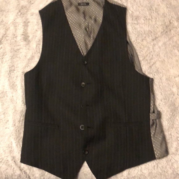 J. Ferrar slim fit pin stripe suit. - Picture 3 of 3